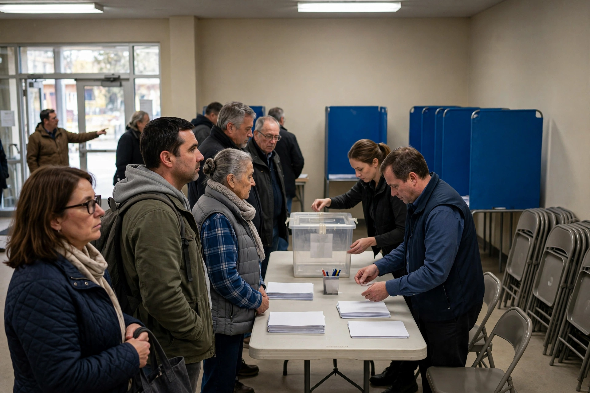 Cinematic editorial photograph: Albertans Vote to Stay in Canada